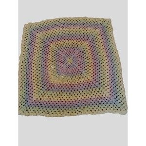 Beautiful Handmade Crochet Quilt‎ Baby Blanket